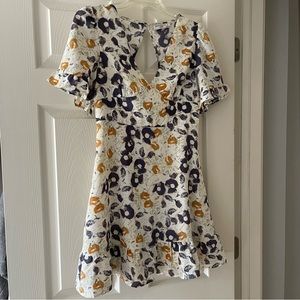 Miss Kelly Boutique Floral Mini Dress Size small